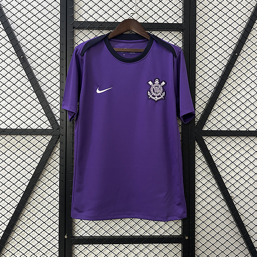 25-26 Corinthians training jersey purple S-4XL